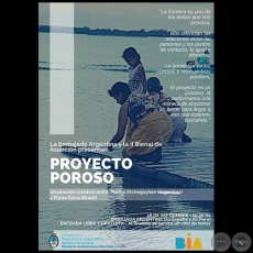 Proyecto Poroso - Artistas: Marina Etchegoyhen y Flavia Paiva - Lunes, 18 de Septiembre de 2017